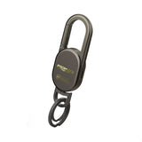 PROMATE TagChain.Titanium | PROMATE Smart Carabiner Keychain w/ Apple Find My Precision Locator • Rechargeable Battery | Titanium - GulfStore.com