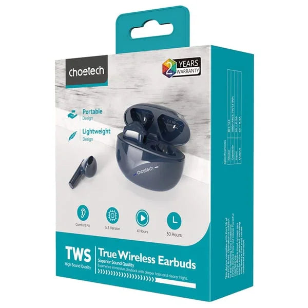 سماعات أذن لاسلكية CHOETECH TRU TWS -BHT24 