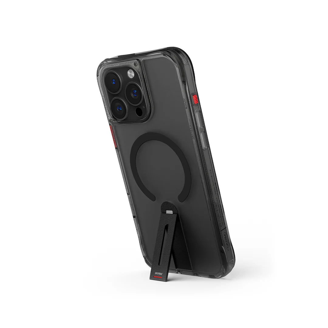 SKINARMA IPHONE 16 PRO HELIX MAG-CHARGE 360° ROTATING STAND - BLK