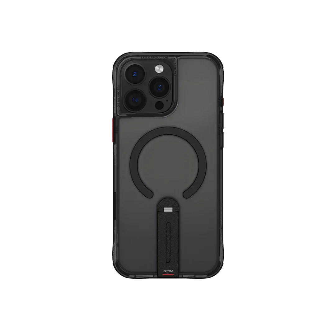 SKINARMA IPHONE 16 PRO MAX HELIX MAG-CHARGE 360° ROTATING STAND - BLK