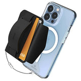 SMA-SPCH-GRIP-BK-US | Sinjimoru M-BGrip 3 in 1 Magnetic Wallet & Phone Grip Stand for MagSafe | Black