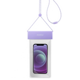 SR25U | MOMAX WaterProof Pouch Universal with Neck Strap | Purple
