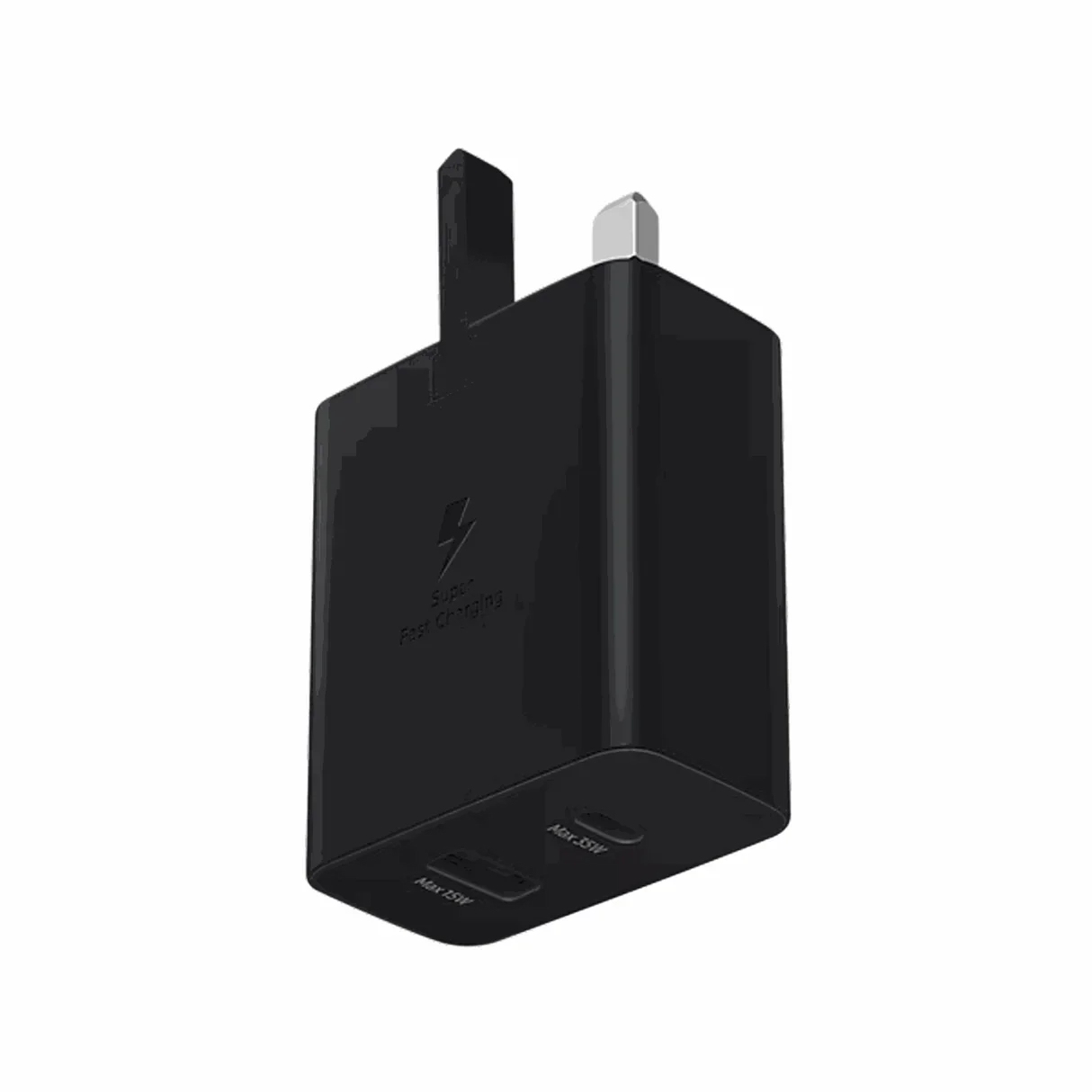 EP-TA220NBEGGB | محول طاقة ثنائي من سامسونج بقوة 35 واط | منفذ USB-C | منفذ USB-A