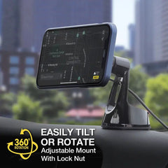 Scosche MagicMount™ Pro Charge5 Window/Dash Magsafe/Universal Wireless Charger