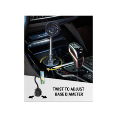Scosche MagicMount™ Select Magsafe Cup Holder Mount Magsafe Ring Included