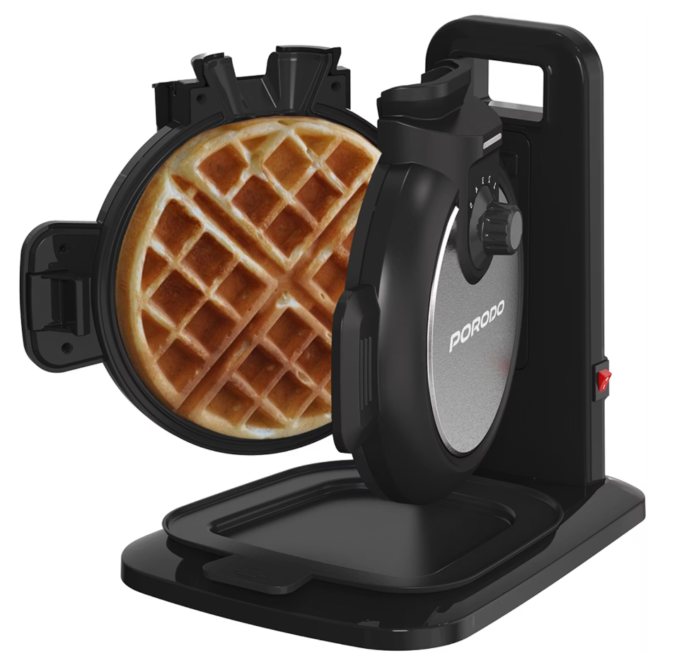 Porodo Lifestyle Vertical Waffle Maker PD-LFST118-BK - Black