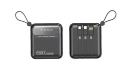 HT-DX250 |Exact 10000mAh DX250 Fast Charging 22.5W Power Bank | BLACK