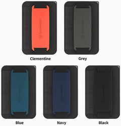 SMA-SPCH-GRIP-BL-US | Sinjimoru M-BGrip 3 in 1 Magnetic Wallet & Phone Grip Stand for MagSafe | Blue