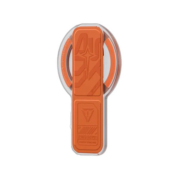 SK-ARCHXE-PHAORG | SKINARMA MAGNETIC SMART GRIP-STAND ARCH XE PHAZE | PC + Synthetic Leather | Orange