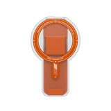SK-ARCHXE-PHAORG | SKINARMA MAGNETIC SMART GRIP-STAND ARCH XE PHAZE | PC + Synthetic Leather | Orange
