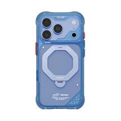SK-2026IPP6.3-SATURN-BLU | SKINARMA Iphone 18 Pro 6.3" | 2026 | Saturn | Rotating Kick-Stand | Blue
