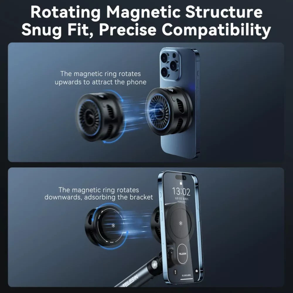 Magnetic Mobile phone radiat wireless charging 15 Watt