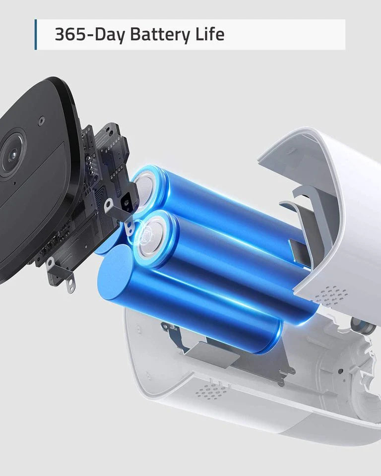 EufyCam 2 Pro 2K (2+1) Kit T88513D1 - Gray & White