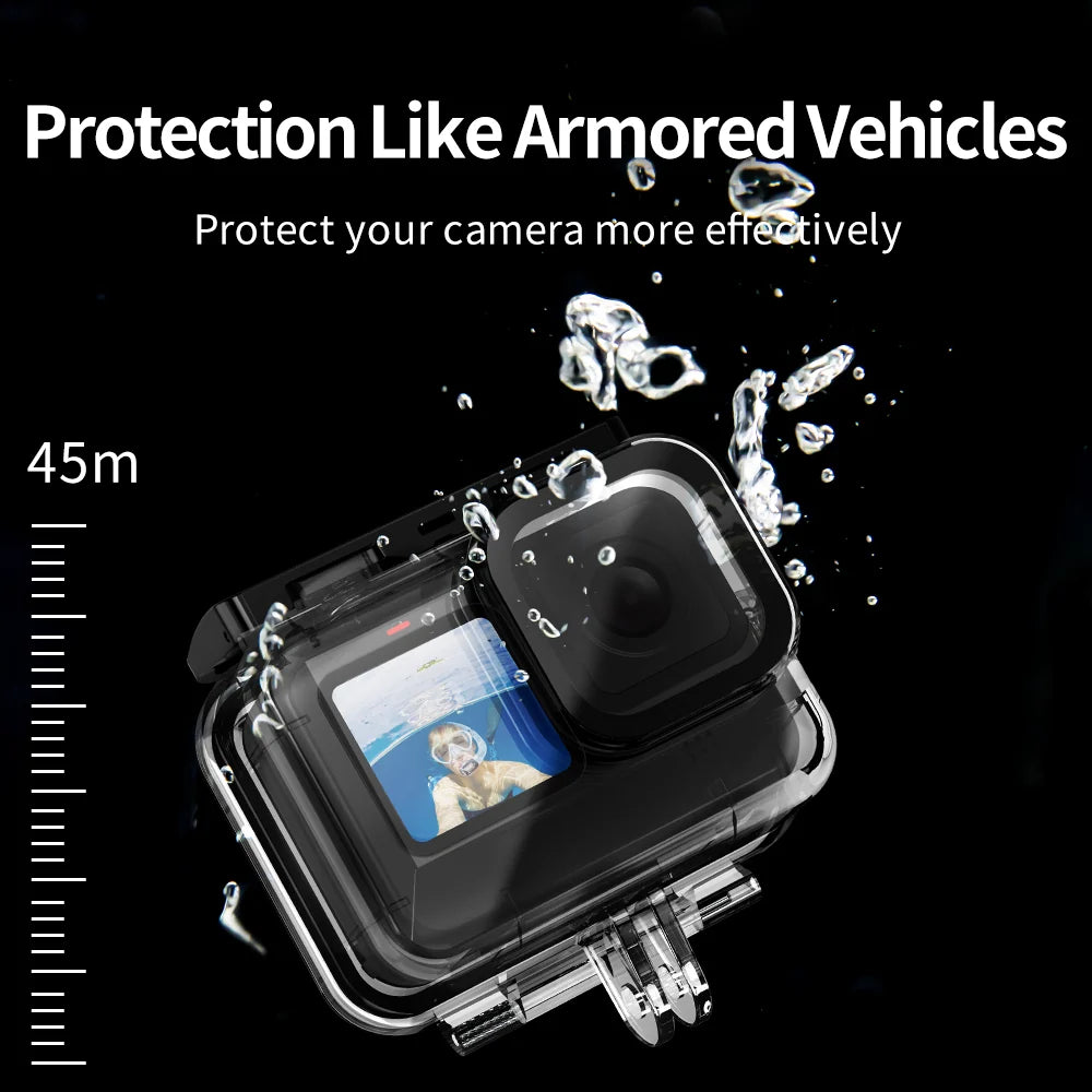 TELESIN 45M Waterproof Case for GoPro 9/10/11 GP-WTP-901 - GulfStore.com