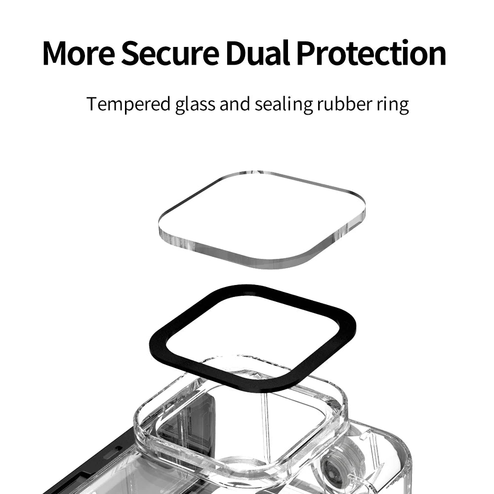 TELESIN 45M Waterproof Case for GoPro 9/10/11 GP-WTP-901 - GulfStore.com