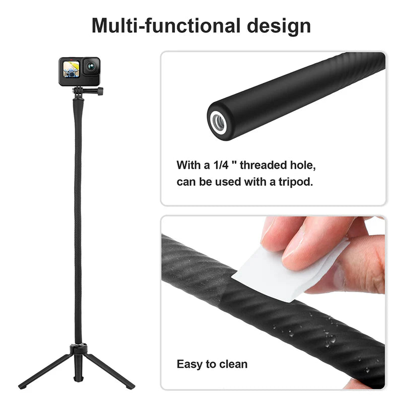 TELESIN Flexible Mount For Action Cameras/Phones