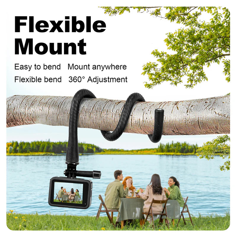 TELESIN Flexible Mount For Action Cameras/Phones