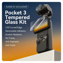 Telesin AR Screen Protector for Pocket 4P with positioning fram