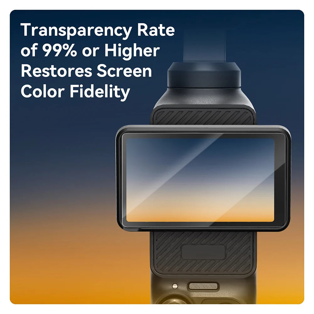 Telesin AR Screen Protector for Pocket 4P with positioning fram