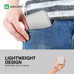 AMAZINGTHING | 17943 | THUNDER Go 10000Mah Power Bank With Built-In 2 Usb-C Cables | Gray - GulfStore.com