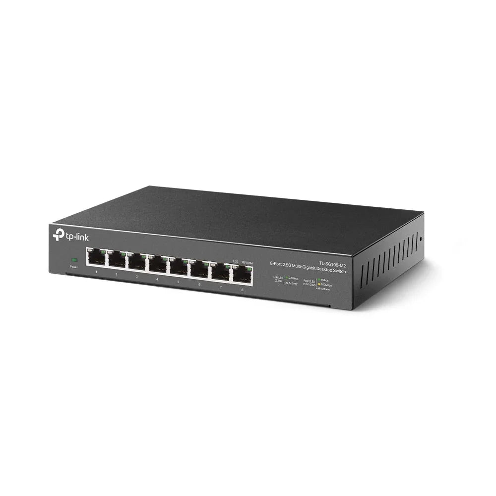 مفتاح سطح المكتب TP-Link 2.5G ذو 8 منافذ