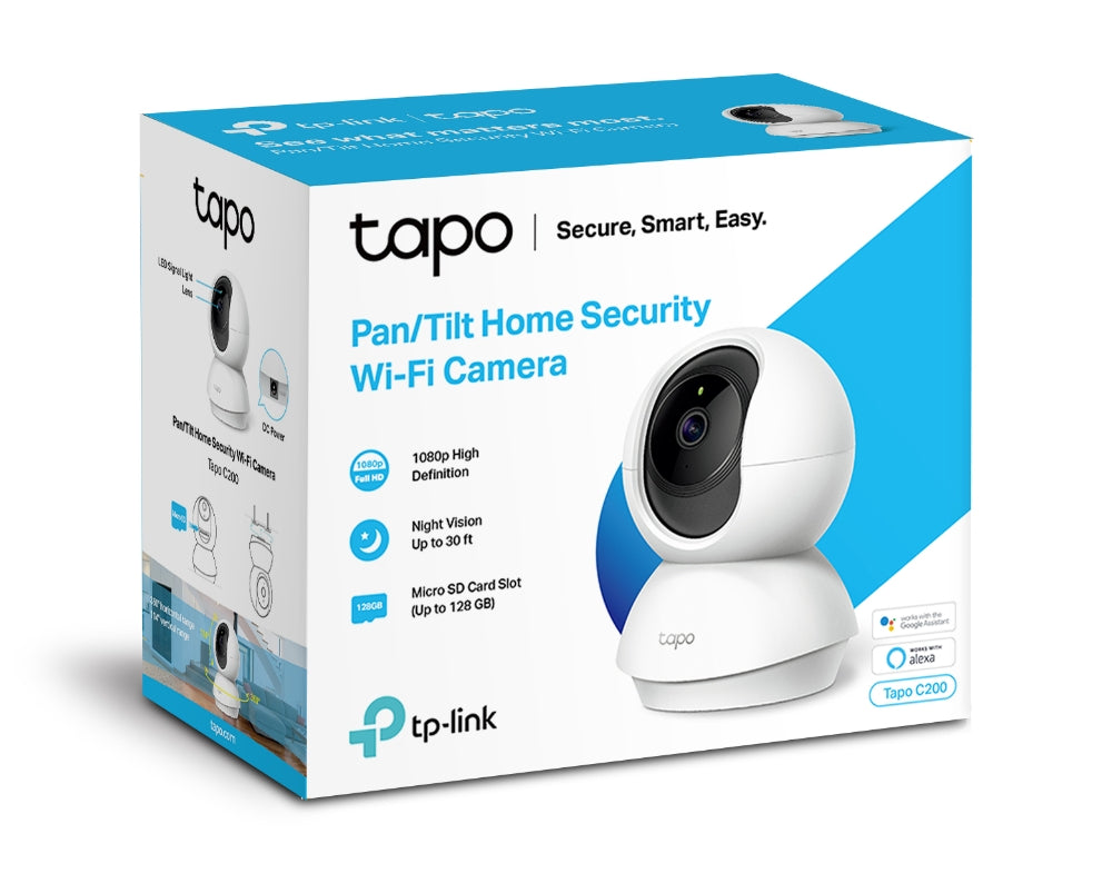 TP-Link Pan/Tilt Home Security Wi-Fi- Camera