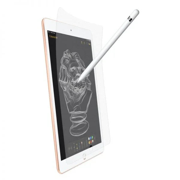واقي غشاء PET من TORRI PAPER LIKE FOR IPAD مقاس 10.2 بوصة - شفاف