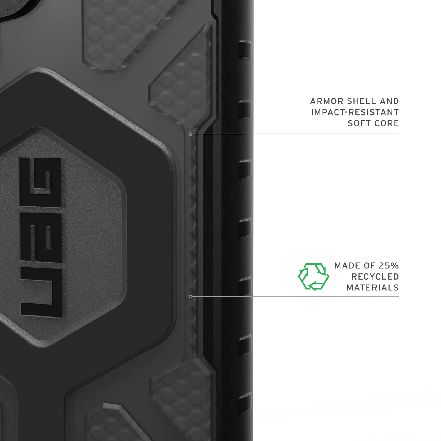 UAG | 214483114333 | UAG Samsung Galaxy S25 Ultra Pathfinder Clear MagSafe Case