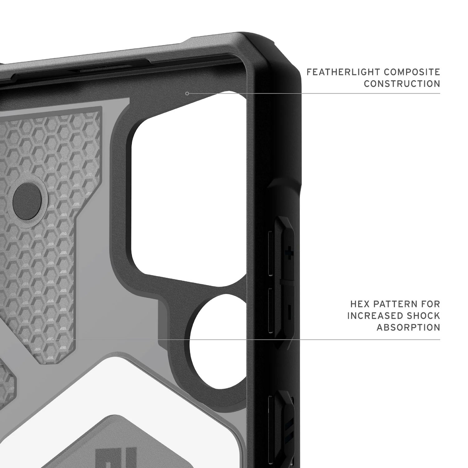 UAG | 214483114333 | UAG Samsung Galaxy S25 Ultra Pathfinder Clear MagSafe Case