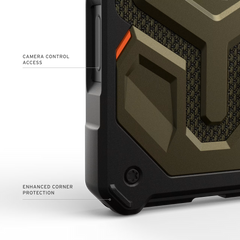 UAG iPhone 18/17 Pro Max Monarch Pro Kevlar Case | Kevlar Element Green