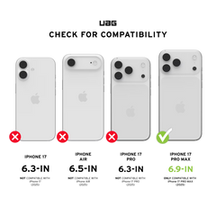 UAG iPhone 18/17 Pro Max Monarch Pro Kevlar Case | Kevlar Black