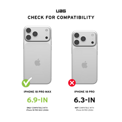 UAG iPhone 18/17 Pro Max Monarch Pro Magsafe Case | Veil Ash
