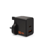 UAG | 9B443411V4040 | UAG Wall Charger SRGE 30W 2Port UK Black