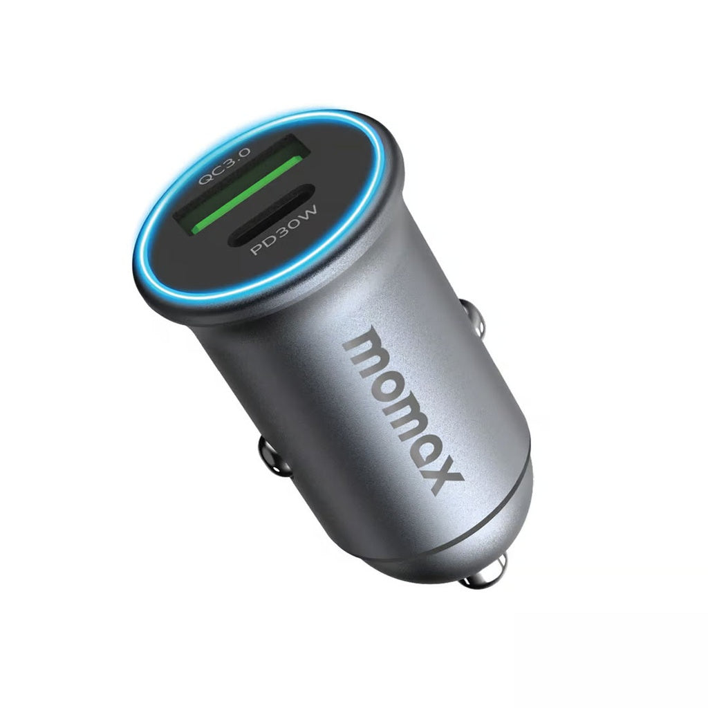 UC18E , MoVe 30W Dual-Port Car Charger (Grey)
