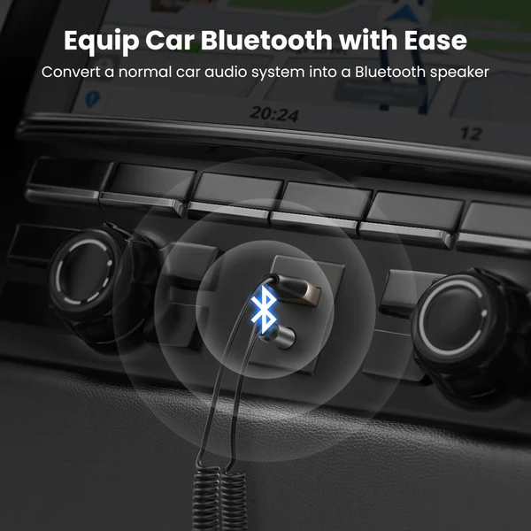 Ugreen Bluetooth Receiver 5.0 Car Adapter