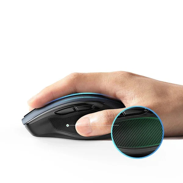 MU006 | UGREEN | Ergonomic Wireless Mouse 2.4G 4000DPI Silence Design | 90545