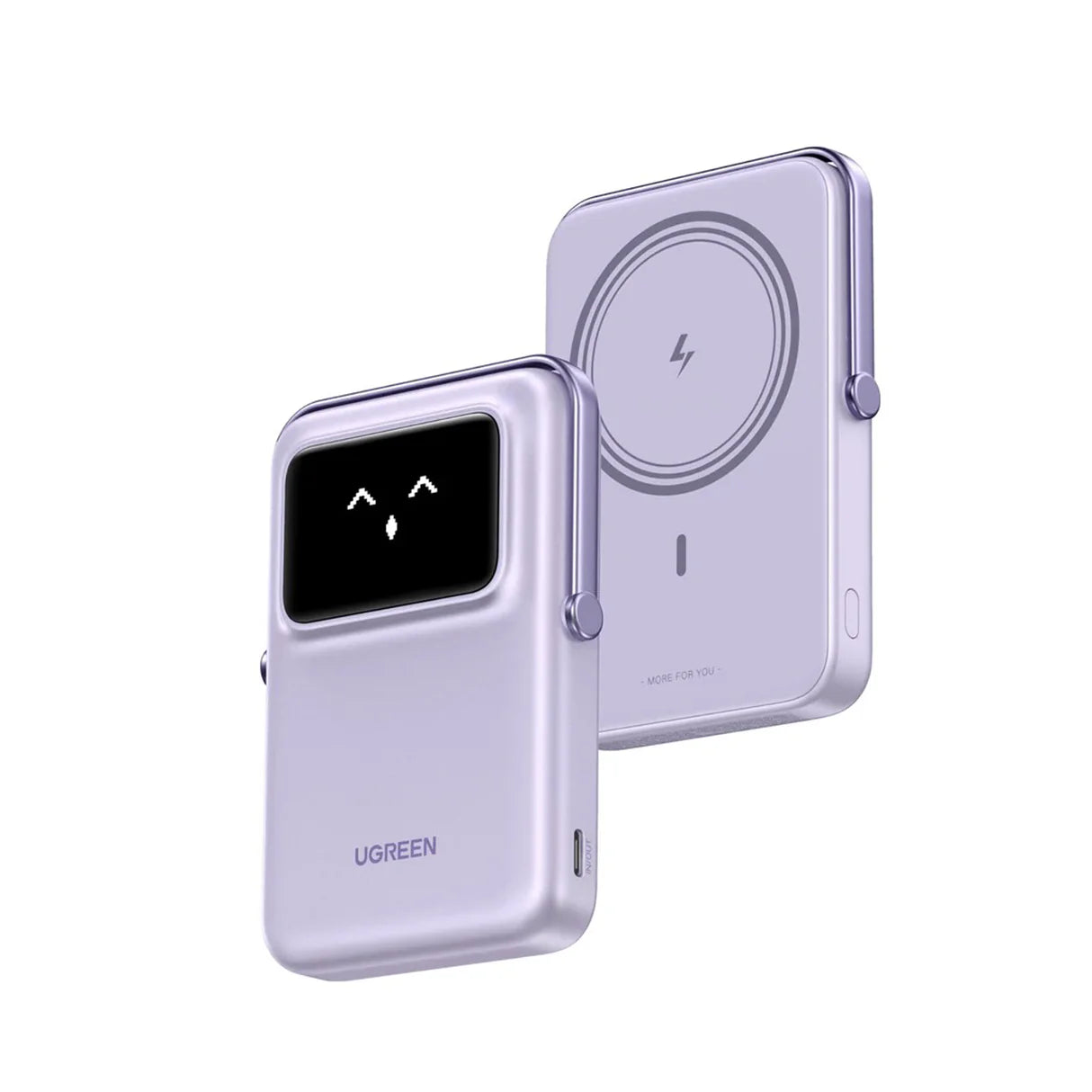 UGREEN Uno Magnetic Wireless Power Bank 10000mAh 20W - Purple