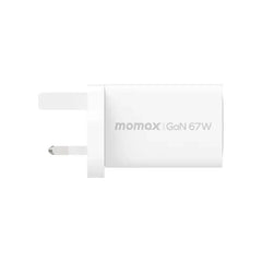 Momax ONEPLUG 67W 3-Port GaN Charger (White) - UM30UKW - GulfStore.com