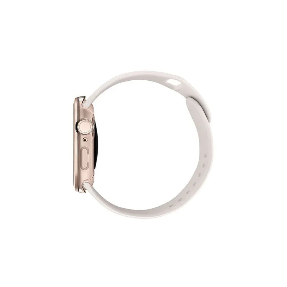 UNIQ VOUTE WATCH CASE WITH TEMPERED GLASS SCREEN 42MM - ROSE GOLD (ROSE GOLD)