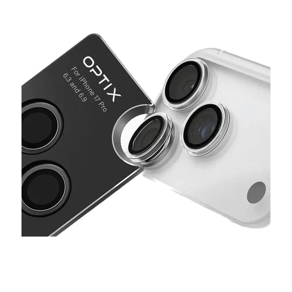 IP6.3P- 6.9P (2025) | UNIQ Optix Camera Lens Protector For IP 17 PRO & IP17 PRO MAX | Crystal Clear