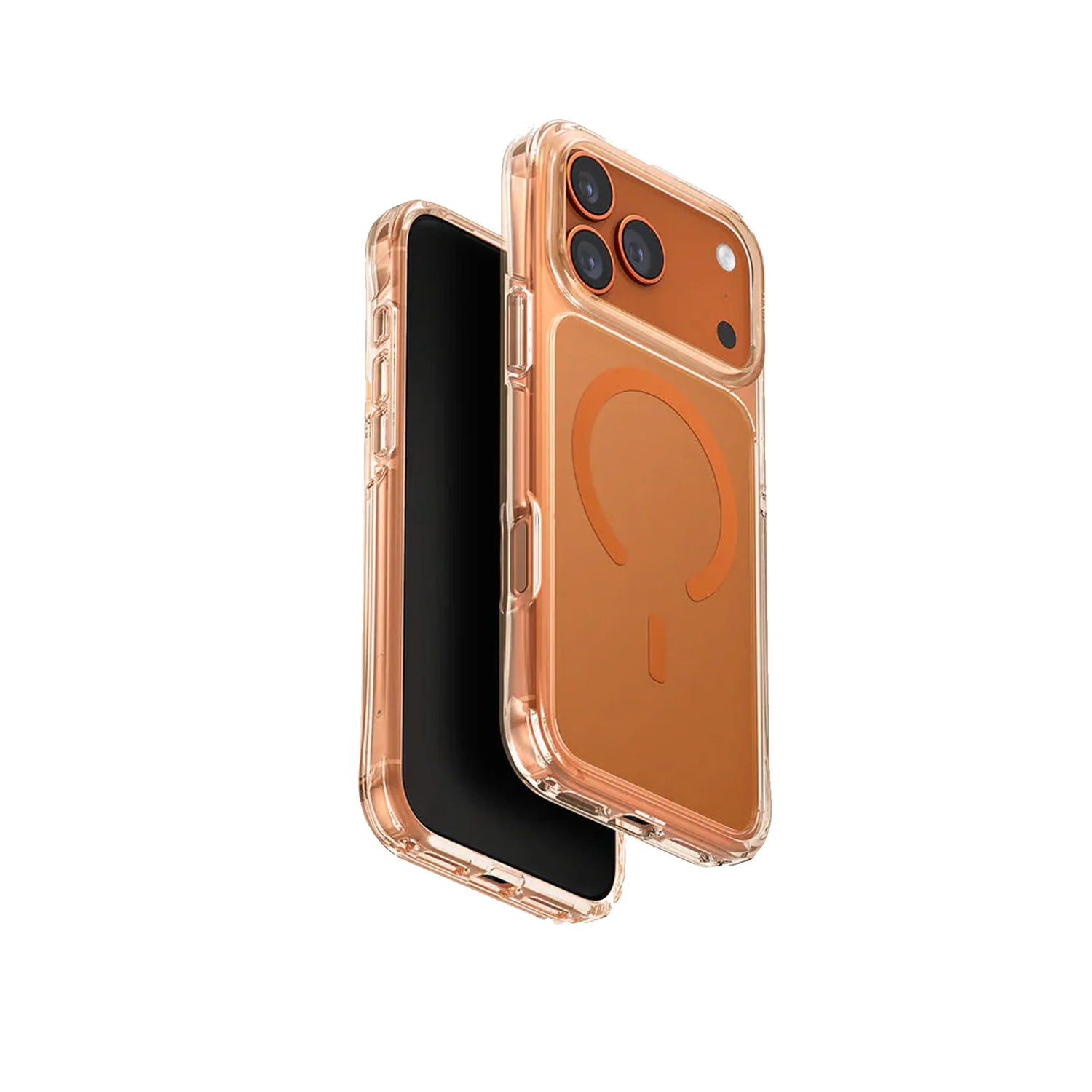 UNIQ-IP6.3P(2025)-CVECMORG | UNIQ HYBRID IPHONE 17 PRO | 6.3 MAGCLICK CHARGING CLEARVUE CLASSIC | ORANGE