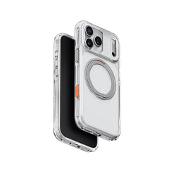 UNIQ-IP6.9P(2026)-SWVLCLR | غطاء UNIQ HYBRID لهاتف آيفون 18 برو ماكس | 2026 | 6.9 بوصة | SWIVIX مع مسند دوار 360 درجة | شفاف (Lucent Clear)