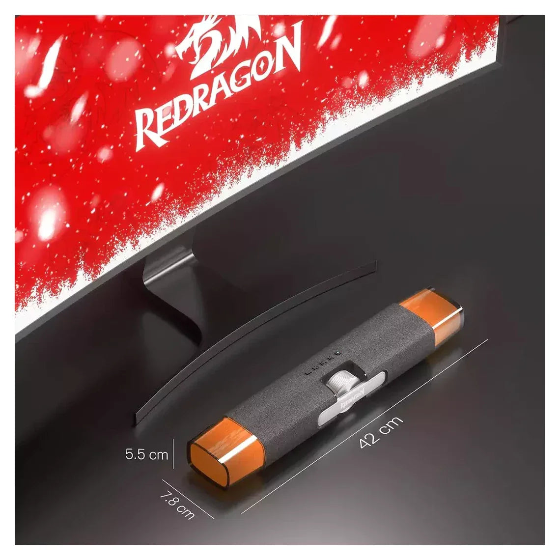 مكبر صوت ستيريو REDRAGON GS512 DORA GAMING RGB 