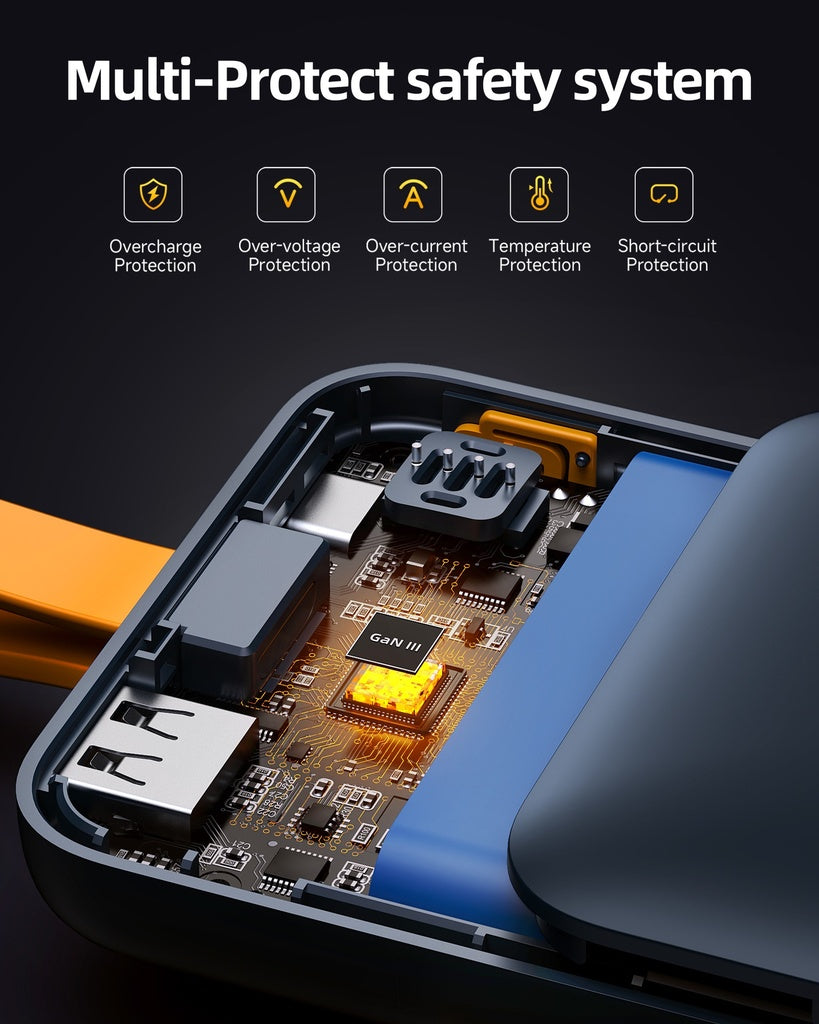 B3027 | Voltme Hyper Core Power Bank | 10K Sling 22.5W