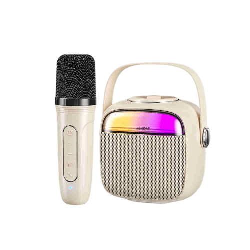 WEKOME D43 Karaoke Speaker , Beige