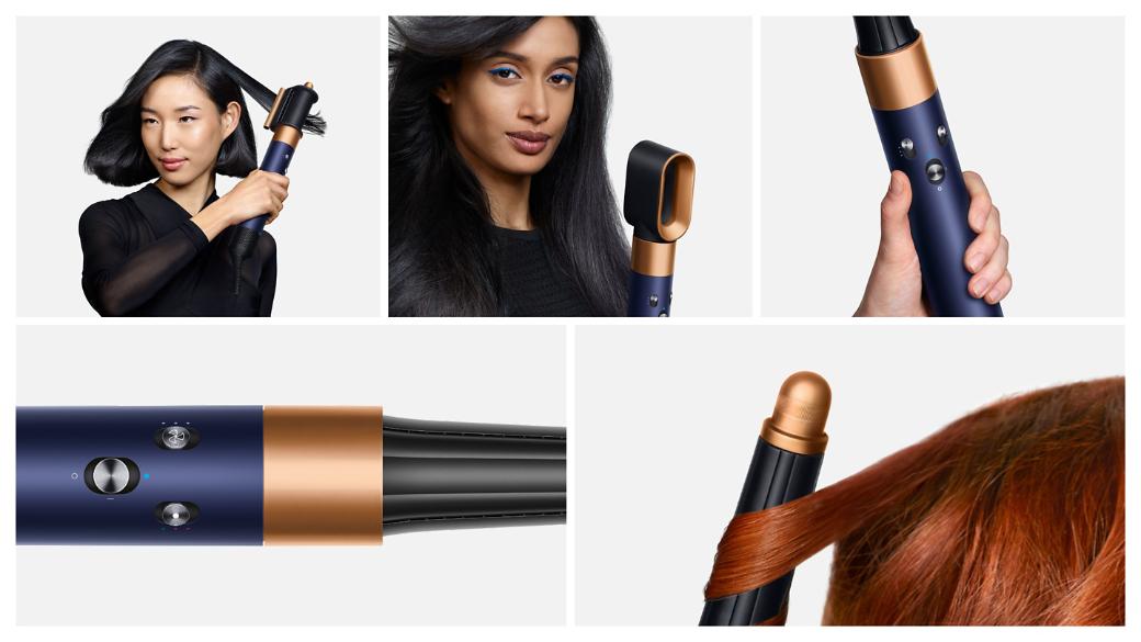 Dyson Airwrap i.d HS08 multi-styler and dryer Straight And Wavy (Prussian Blue/Rich Copper) - GulfStore.com