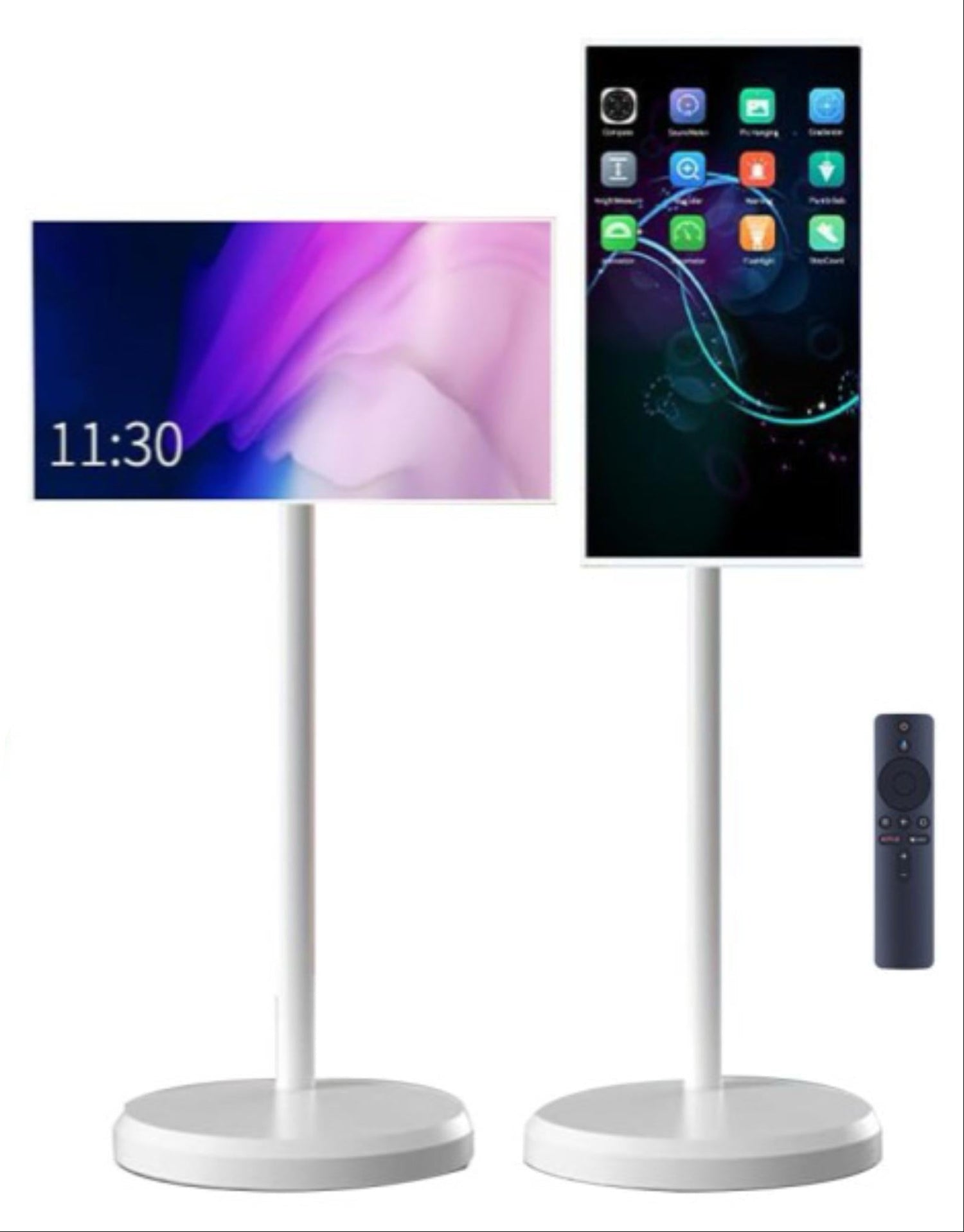 Taktik Stand Monitor 21.5inch 1080P Portable Display - White