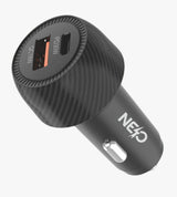 NEO CAR CHARGER 48W Carbon fyber 2 PORT 2PD