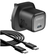 B2699K11 | Anker Zolo Charger 20W Pd 3.0 With Usb C To Usb C Cable | Black