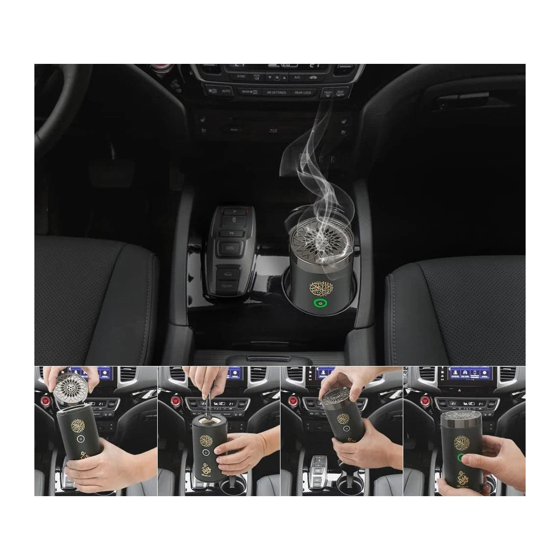 SQ 600 ,Bukhoor Device For car With Full Holy Quran Bluetooth Speaker